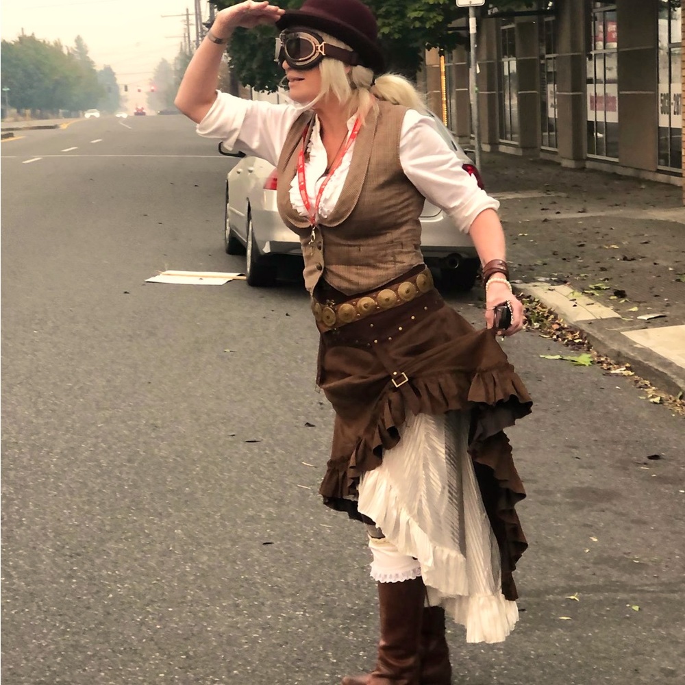 Looking for boho western steampunk.